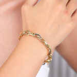 14 Ayar Altın Zincir Bileklik 483