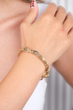 14 Ayar Altın Zincir Bileklik 483