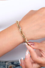 14 Ayar Altın Zincir Bileklik 483 - Görsel 6