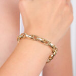 14 Ayar Altın Halka Zincir Bileklik 552