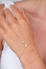 14 Ayar Altın Yoncalı Şahmeran 833 - Görsel 2