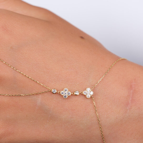 14 Ayar Altın Yoncalı Şahmeran 833