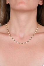 14 Ayar Altın Taşlı Kolye 836 - Görsel 2