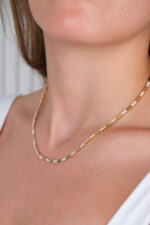 14 Ayar Altın Taşlı Kolye 836