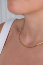 14 Ayar Altın Zincir Kolye 831