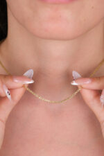 14 Ayar Altın Zincir Kolye 831 - Görsel 4