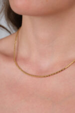 14 Ayar Altın Zincir Kolye 831 - Görsel 5