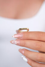 14 Ayar Altın Sade Yüzük 928 - Görsel 6