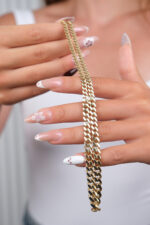 14 Ayar Altın Kalın Zincir 433 - Görsel 4