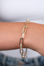 14 Ayar Altın Zincir Bileklik 1004