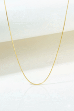 14 Ayar Altın 50 cm İtalyan Zincir Kolye 444