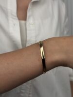 14 Ayar Altın Sade Kelepçe 121