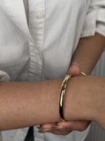 14 Ayar Altın Sade Kelepçe 121 - Görsel 4