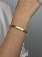 14 Ayar Altın Kelepçe Bileklik 149 - Görsel 3