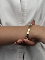 14 Ayar Altın Kelepçe Bileklik 149 - Görsel 4