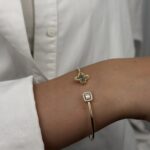 14 Ayar Altın Kelepçe Bileklik 129