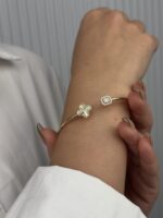 14 Ayar Altın Kelepçe Bileklik 129 - Görsel 4