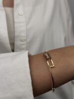 14 Ayar Altın Kelepçe Bileklik 134 - Görsel 2