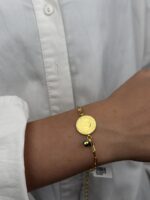 14 Ayar Altın Çeyrekli Bileklik 938 - Görsel 2