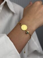 14 Ayar Altın Çeyrekli Bileklik 938