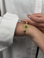 14 Ayar Altın Çeyrekli Bileklik 938 - Görsel 4