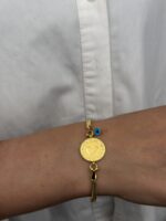 14 Ayar Altın Çeyrekli Bileklik 923 - Görsel 2