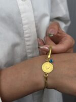 14 Ayar Altın Çeyrekli Bileklik 923 - Görsel 3