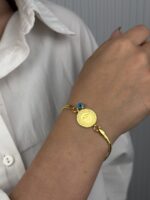 14 Ayar Altın Çeyrekli Bileklik 923