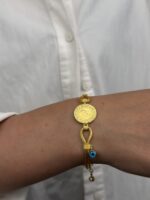 14 Ayar Altın Çeyrekli Bileklik 817 - Görsel 2