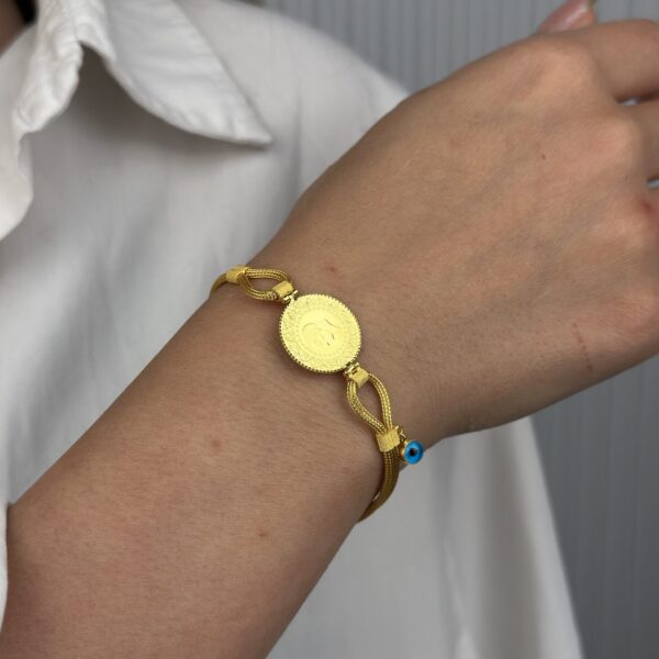 14 Ayar Altın Çeyrekli Bileklik 817