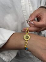 14 Ayar Altın Çeyrekli Bileklik 817 - Görsel 4