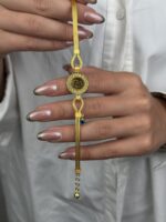 14 Ayar Altın Çeyrekli Bileklik 817 - Görsel 6