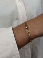 14 Ayar Altın Boncuk Bileklik 1073 - Görsel 2