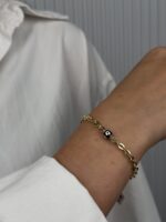 14 Ayar Altın Boncuk Bileklik 1073