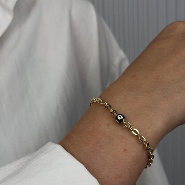 14 Ayar Altın Boncuk Bileklik 1073