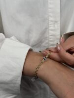 14 Ayar Altın Boncuk Bileklik 1073 - Görsel 4