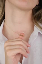 14 Ayar Altın Sonsuzluk Kolye - Görsel 4