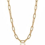 14 Ayar Altın Ataç Zincir Kolye 487