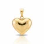 14 Ayar Altın Balon Kalpli Kolye Ucu 355