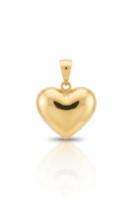 14 Ayar Altın Balon Kalpli Kolye Ucu 355
