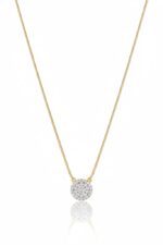 14 Ayar Altın Baget İtalyan Zincirli Kolye 812