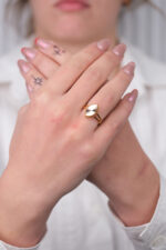 14 Ayar Altın Taşsız Yüzük 918 - Görsel 5