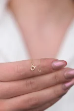 14 Ayar Altın Dorika Toplu Zincir Kolye 921 - Görsel 3