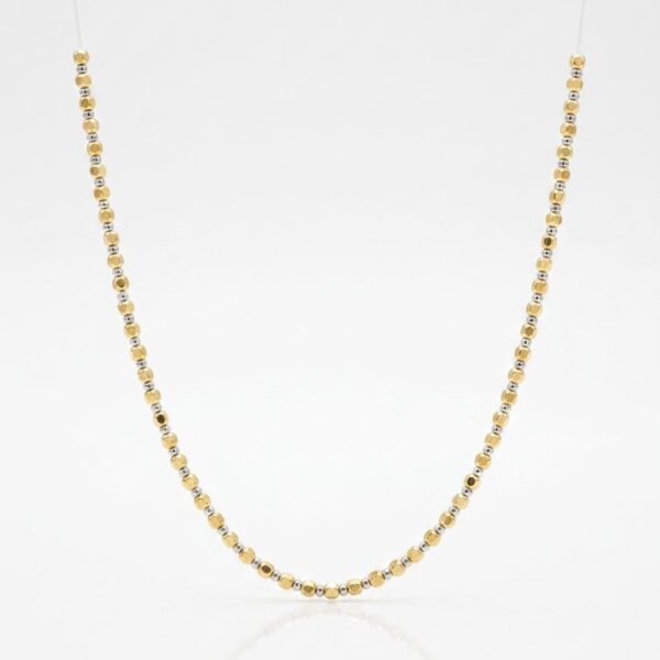 14 Ayar Altın Küp Dorikalı Zincir Kolye 966